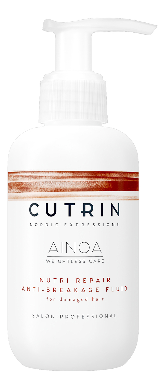 

Несмываемый флюид для восстановления волос Ainoa Nutri Repair Anti-Breakage Fluid 150мл