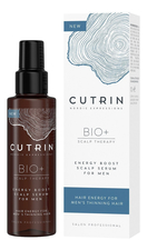 CUTRIN Сыворотка-бустер для укрепления волос Bio+ Energy Boost Scalp Serum For Men 100мл