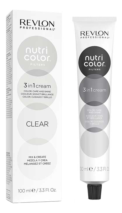 

Тонирующий крем-бальзам без аммиака Nutri Color Filters 3 In 1 Cream Clear: Крем-бальзам 100мл, Тонирующий крем-бальзам без аммиака Nutri Color Filters 3 In 1 Cream Clear
