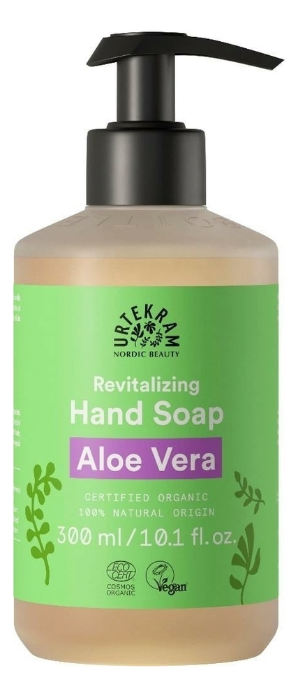 Жидкое мыло для рук с экстрактом алоэ-вера Organic Revitalizing Hand Soap Aloe Vera: Мыло 300мл