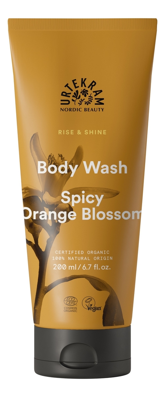Гель для душа с экстрактом цветка пряного апельсина Body Wash Spicy Orange Blossom: Гель 200мл