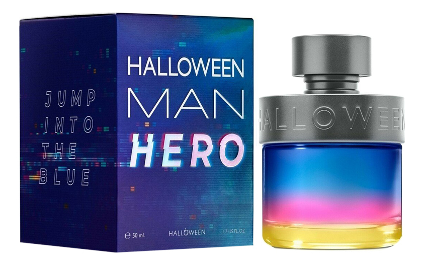 Halloween Man Hero: туалетная вода 50мл halloween туалетная вода halloween man hero 75 мл 100 г