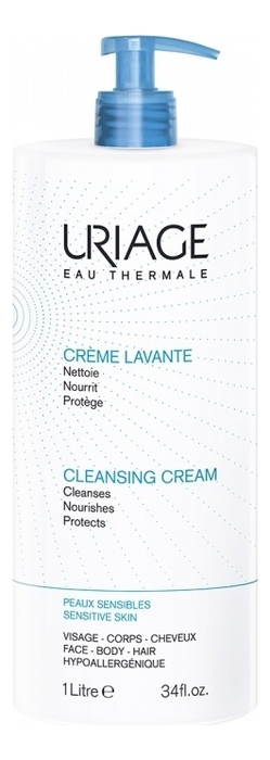 

Очищающий пенящийся крем Eau Thermale Creme Lavante: Крем 1000мл, Очищающий пенящийся крем Eau Thermale Creme Lavante