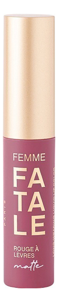 Устойчивая жидкая матовая помада для губ Femme Fatale 3мл: No 8 устойчивая жидкая матовая помада для губ femme fatale 3мл no 5