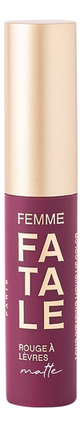Устойчивая жидкая матовая помада для губ Femme Fatale 3мл: No 16 устойчивая жидкая матовая помада для губ femme fatale 3мл no 5