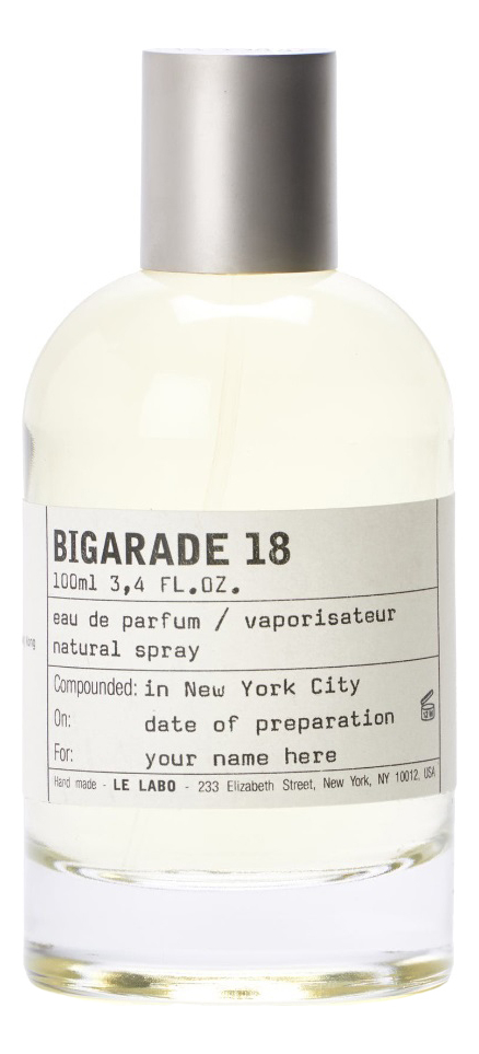 

Bigarade 18: парфюмерная вода 100мл уценка, Bigarade 18