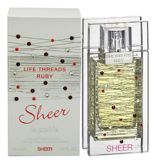 Life Threads Ruby Sheer
