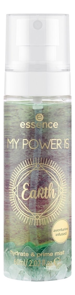

Увлажняющий спрей-праймер для лица My Power Is Hydrate & Prime Mist 60мл: Earth, Увлажняющий спрей-праймер для лица My Power Is Hydrate & Prime Mist 60мл