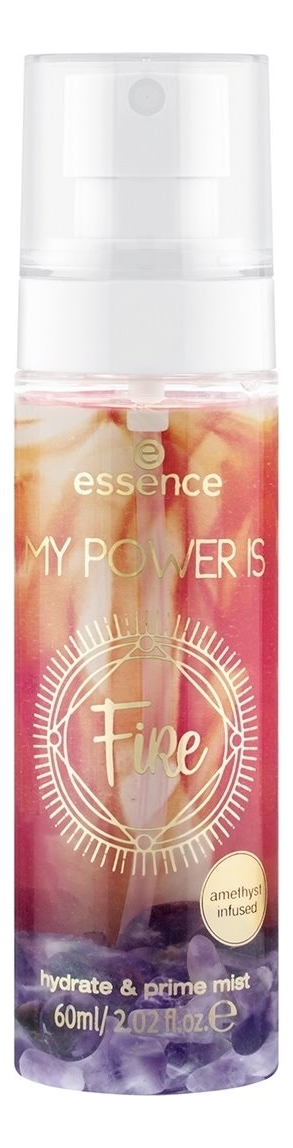 

Увлажняющий спрей-праймер для лица My Power Is Hydrate & Prime Mist 60мл: Fire, Увлажняющий спрей-праймер для лица My Power Is Hydrate & Prime Mist 60мл