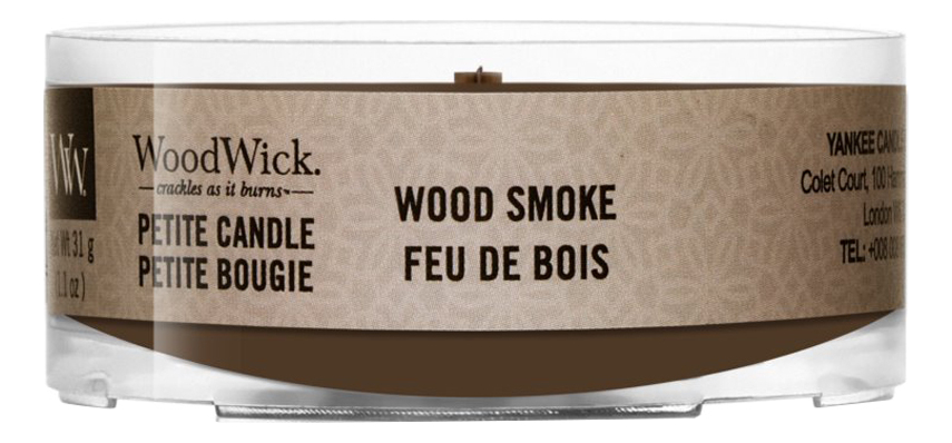 Ароматическая свеча Wood Smoke: свеча 31г