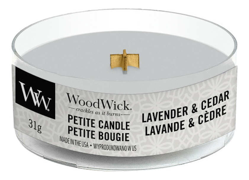 

Ароматическая свеча Lavender & Cedar: свеча 31г, Ароматическая свеча Lavender & Cedar