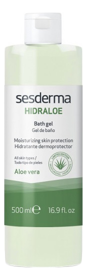 Гель для душа с экстрактом алоэ вера Hidraloe Gel de Bano 500мл