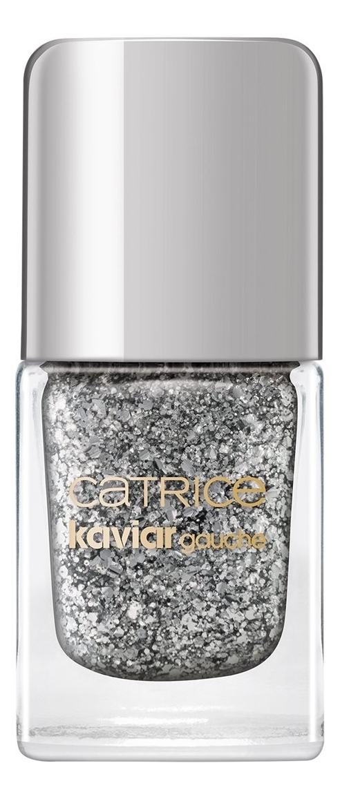 Лак для ногтей Kaviar Gauche Nail Lacquer 10,5мл: C01 Flirty Glitter