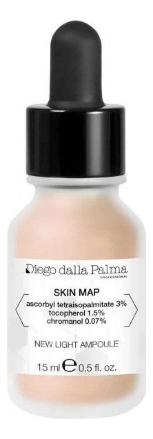 Интенсивная сыворотка для сияния кожи лица Skin Map New Light Ampoule 15мл