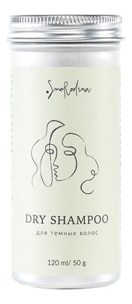 Сухой шампунь для темных волос Dry Shampoo 50г от Randewoo