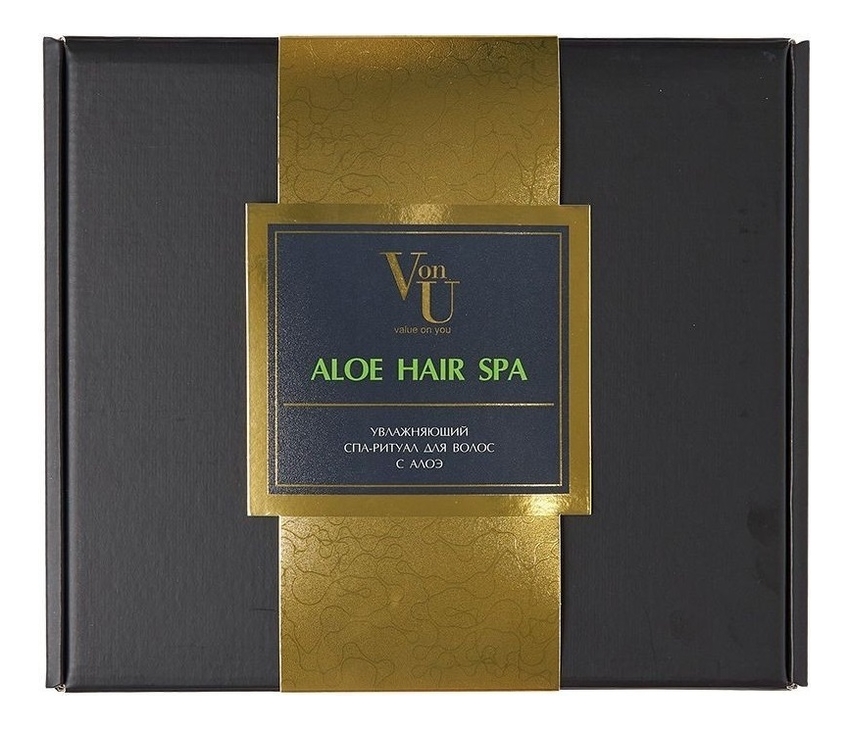 

Набор СПА-ритуал увлажняющий Aloe Hair Spa (маска для волос 480мл + шапочка + полотенце для волос)