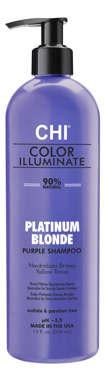 

Шампунь для волос Color Illuminate Platinum Blonde Shampoo: Шампунь 355мл, Шампунь для волос Color Illuminate Platinum Blonde Shampoo