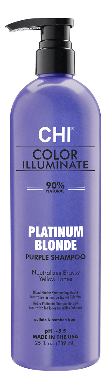 

Шампунь для волос Color Illuminate Platinum Blonde Shampoo: Шампунь 739мл, Шампунь для волос Color Illuminate Platinum Blonde Shampoo