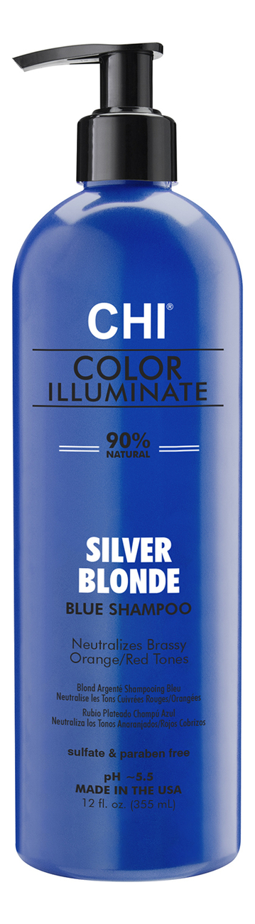 

Шампунь для волос Color Illuminate Silver Blonde Shampoo: Шампунь 355мл, Шампунь для волос Color Illuminate Silver Blonde Shampoo