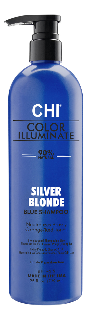 Шампунь для волос Color Illuminate Silver Blonde Shampoo: Шампунь 739мл