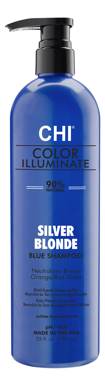 

Шампунь для волос Color Illuminate Silver Blonde Shampoo: Шампунь 739мл, Шампунь для волос Color Illuminate Silver Blonde Shampoo