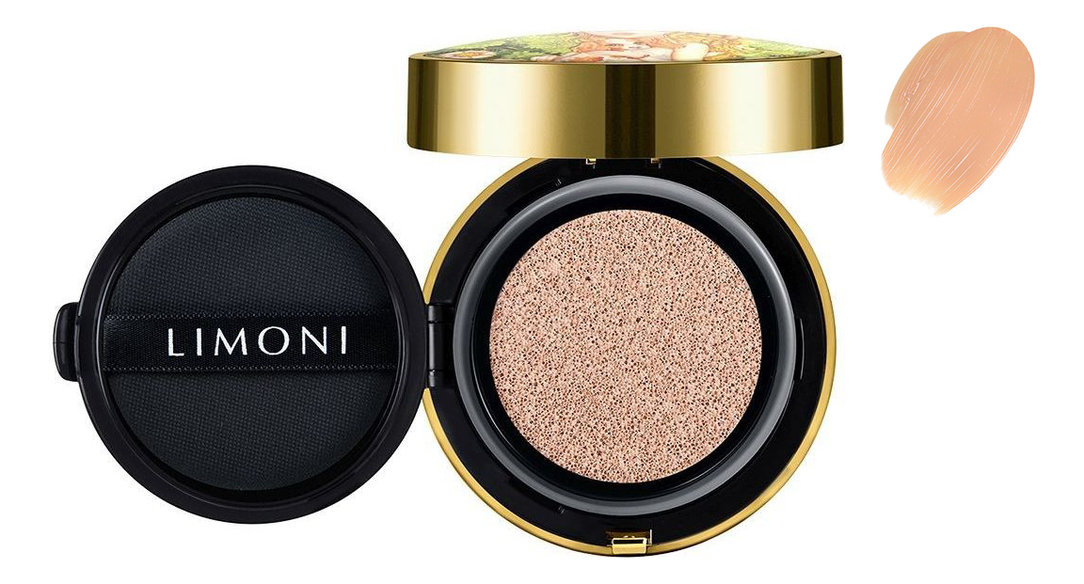 

Тональный флюид-кушон для лица All Stay Cover Cushion Puppy Princess SPF35 PA++ 15г: 01 Light, Тональный флюид-кушон для лица All Stay Cover Cushion Puppy Princess SPF35 PA++ 15г