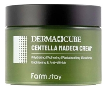 Farm Stay Крем-эмульсия для лица Derma Cube Centella Madeca Cream 100г