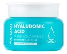 Farm Stay Увлажняющий крем для лица с гиалуроновой кислотой Hyaluronic Acid Super Aqua Cream 100мл