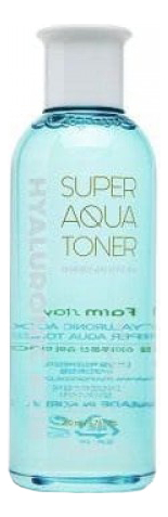 Купить Увлажняющий тонер для лица с гиалуроновой кислотой Hyaluronic Acid Super Aqua Toner 200мл, Farm Stay