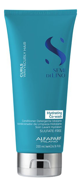 

Очищающий кондиционер для кудрявых и вьющихся волос Semi Di Lino Curls Hydrating Co-Wash: Кондиционер 200мл, Очищающий кондиционер для кудрявых и вьющихся волос Semi Di Lino Curls Hydrating Co-Wash
