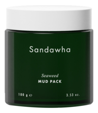 Sandawha Очищающая маска для лица с глиной и морскими водорослями Seaweed Mud Pack 100г