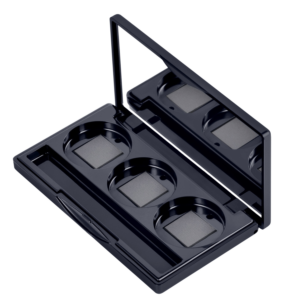 

Палитра для теней с 3 магнитными ячейками Magic Box: Black, Палитра для теней с 3 магнитными ячейками Magic Box
