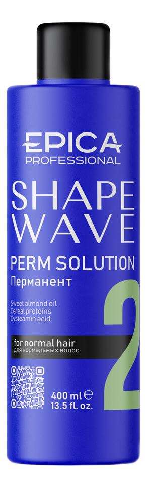 Перманент для химической завивки нормальных волос Shape Wave Perm Solution: Перманент 400мл revlon средство для химической завивки нормальных волос sensor perm regular 181 мл