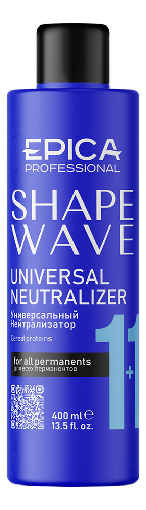 

Универсальный нейтрализатор для волос с протеинами злаковых культур Shape Wave Universal Neutralizer: Нейтрализатор 400мл, Универсальный нейтрализатор для волос с протеинами злаковых культур Shape Wave Universal Neutralizer