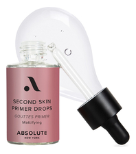 ABSOLUTE New York Матирующее праймер-масло для лица Second Skin Primer Drops Mattifying 30мл