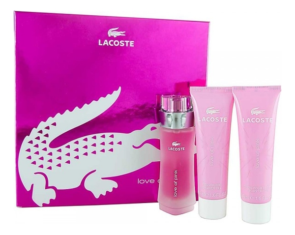 

Love of Pink: набор (т/вода 30мл + лосьон д/тела 50мл + гель д/душа 50мл), Love Of Pink