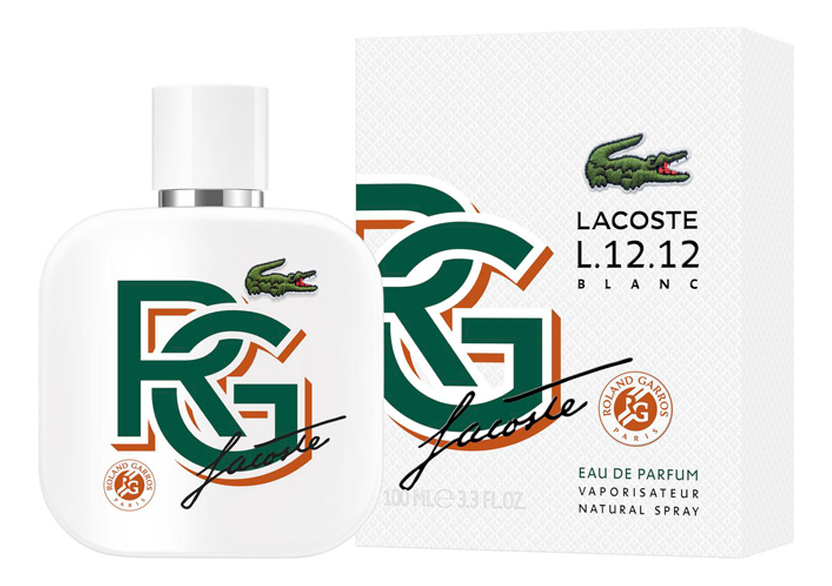 

L.12.12 Blanc Roland Garros: парфюмерная вода 100мл, L.12.12 Blanc Roland Garros