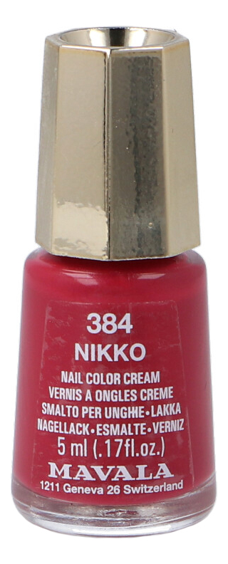 

Лак для ногтей Nail Color Cream 5мл: 384 Nikko, Лак для ногтей Nail Color Cream 5мл