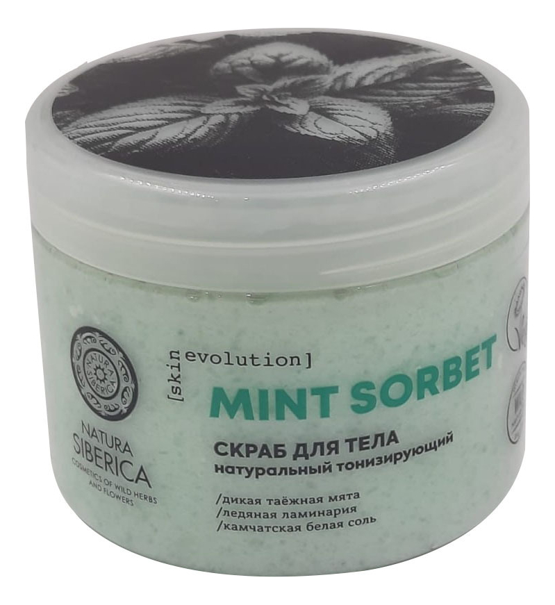 цена Тонизирующий скраб для тела Skin Evolution Mint Sorbet 400мл