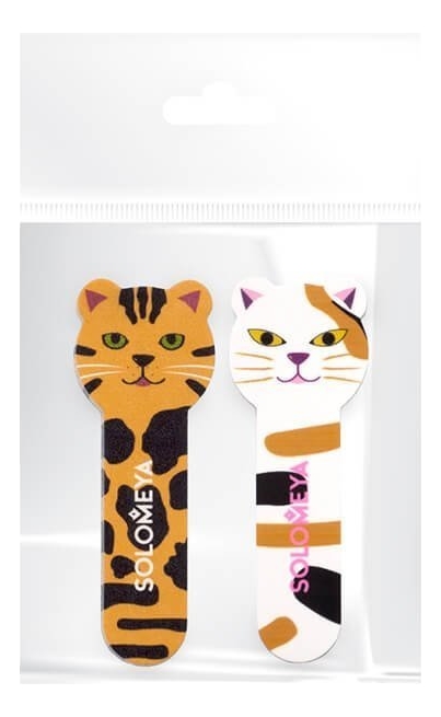 Набор пилок для ногтей Tiger Nail File 180/220 & Kitty Shiner 400/3000