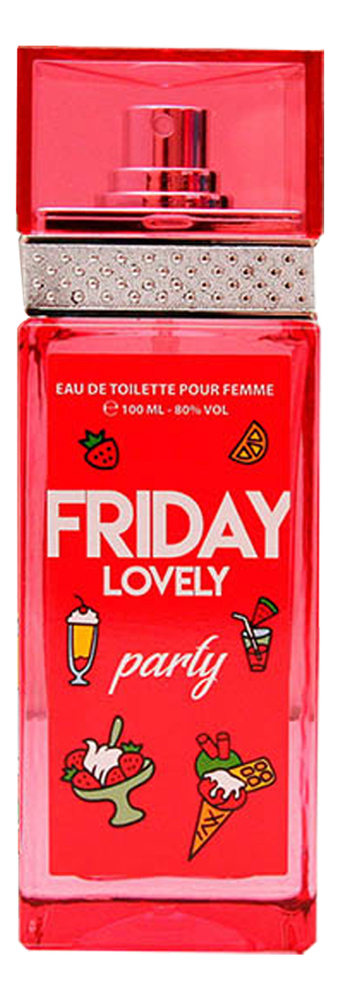 

Friday Lovely Party: туалетная вода 100мл уценка, Friday Lovely Party