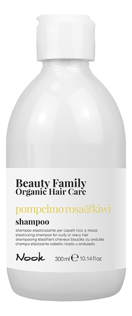 Nook Шампунь для кудрявых или волнистых волос Beauty Family Shampoo Pompelmo Rosa & Kiwi