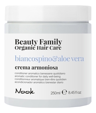 Nook Крем-кондиционер для ежедневного ухода за волосами Beauty Family Crema Armoniosa Biancospino & Aloe Vera