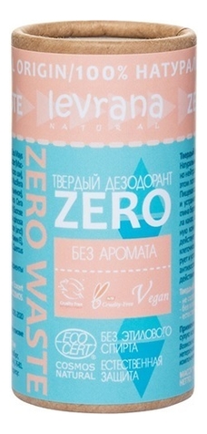 

Твердый дезодорант Zero 75г