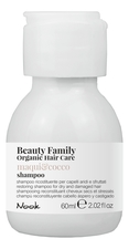 Nook Восстанавливающий шампунь для сухих и поврежденных волос Beauty Family Shampoo Maqui & Cocco