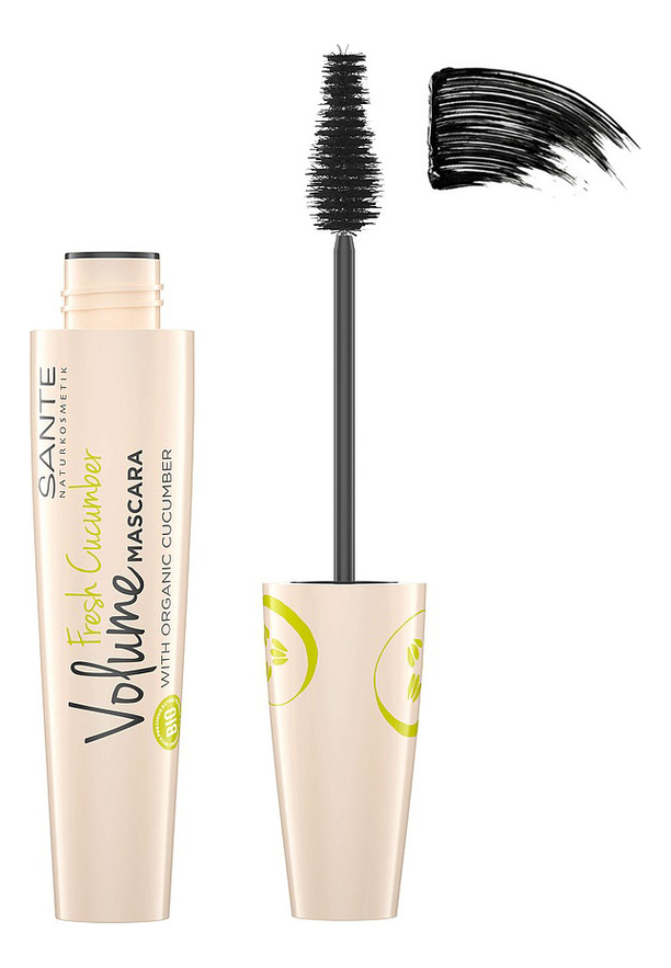 

Тушь для ресниц Fresh Cucumber Volume Mascara 12мл: 01 Black, Тушь для ресниц Fresh Cucumber Volume Mascara 12мл