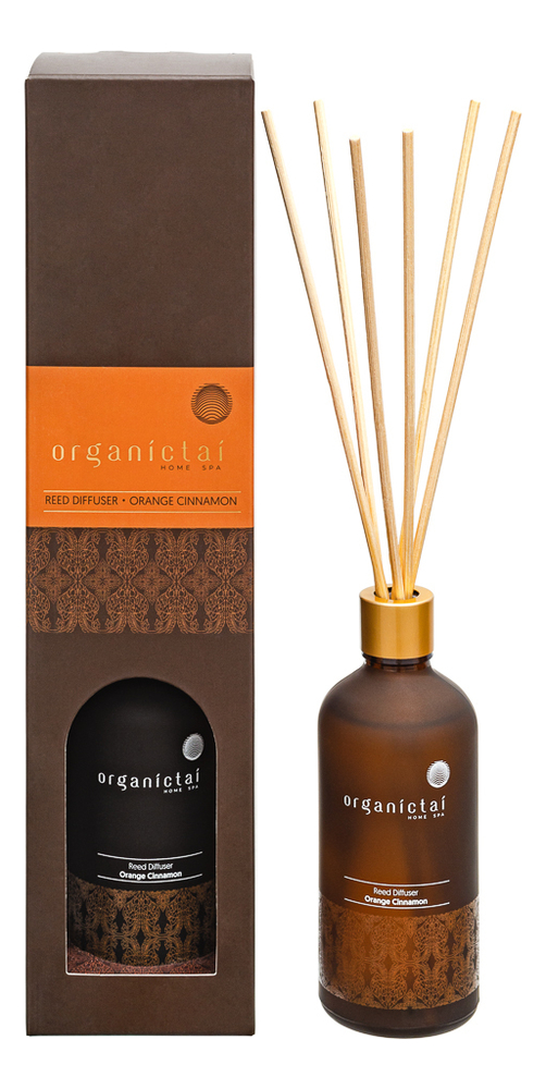 Ароматический диффузор Reed Diffuser Orange Cinnamon 100мл ароматический диффузор organic tai reed diffuser orange cinnamon 100 мл