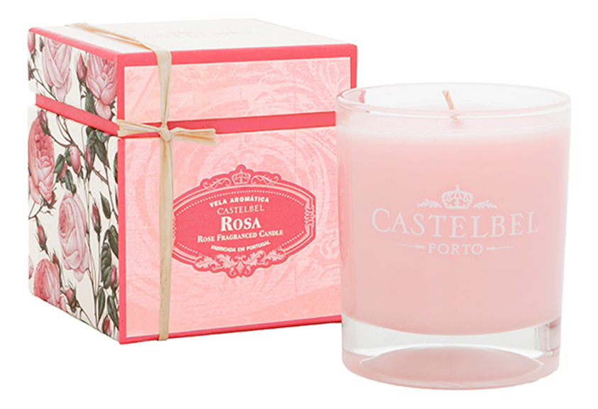 

Castelbel Ambiente Rose: свеча в подарочной коробке, Castelbel Ambiente Rose