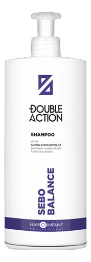 

Шампунь регулирующий работу сальных желез Double Action Sebo Balance Shampoo: Шампунь 1000мл, Шампунь регулирующий работу сальных желез Double Action Sebo Balance Shampoo