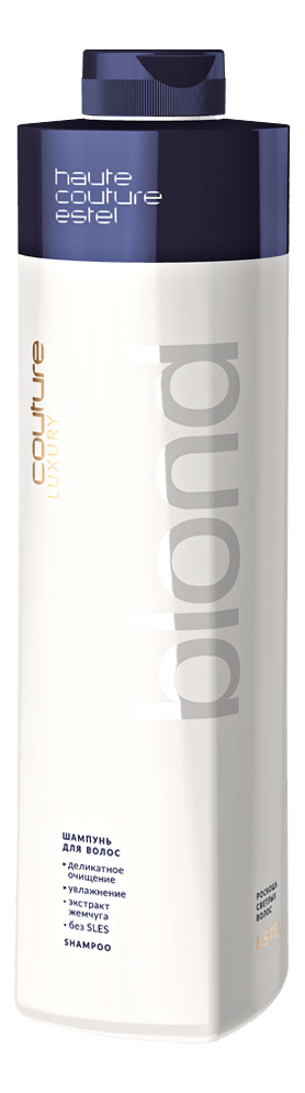 

Шампунь для волос Haute Couture Luxury Blond: Шампунь 1000мл, Шампунь для волос Haute Couture Luxury Blond